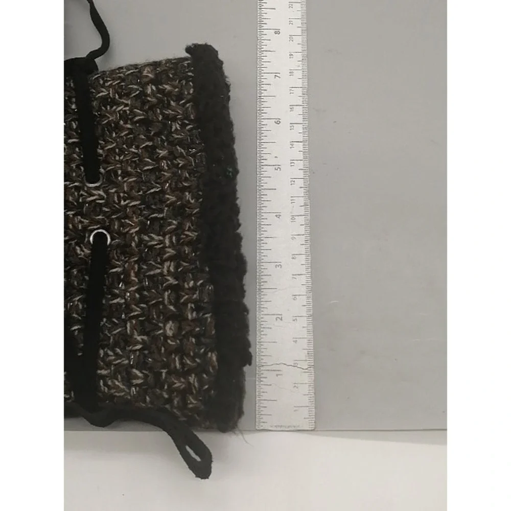 Muk Luks Boots Womens Black 7 Suede Faux Fur Lined Winter Shoes Warm WPL6134